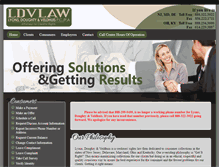 Tablet Screenshot of ldvlaw.com